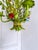 Mid-Century Floral Bouquet 3-Light Chandelier in Green Painted Tole Metal, 1960s For Sale - Image 12 of 16