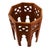 1940s 1940s Schumacher French Patterned Ceramic Top Side Table For Sale - Image 5 of 6