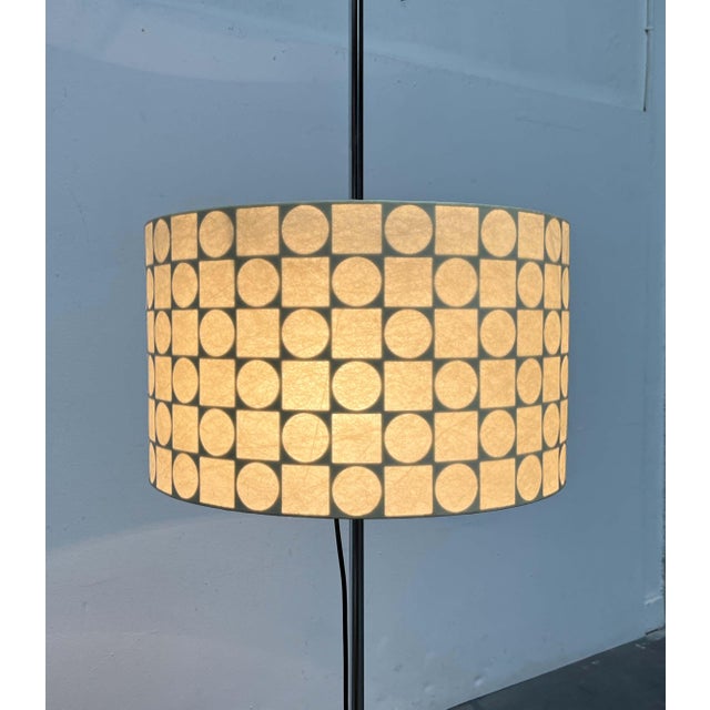 Mid-Century Modern German Pet Cocoon Floor Lamp by Friedel Wauer for Goldkant Leuchten, 1960s For Sale - Image 12 of 18