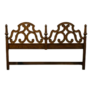Thomasville Furniture Segovia Collection Spanish Mediterranean Style King Size Headboard 4614-436
