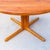 Mid-Century Modern 1980s Restored Danish Modern Solid Teak Expandable Dining Table For Sale - Image 3 of 10