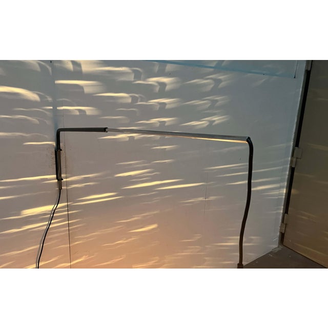 Mid-Century Modern Danish Extendable Cantilever Wall Lamp with Wicker Shade, 1960s For Sale - Image 15 of 18