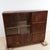 Brown Art Deco Wooden Bookcase, 1930s For Sale - Image 8 of 8