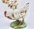 Ceramic Vintage Country French Farmhouse Ceramic Chickens - Rooster and Hen For Sale - Image 7 of 12