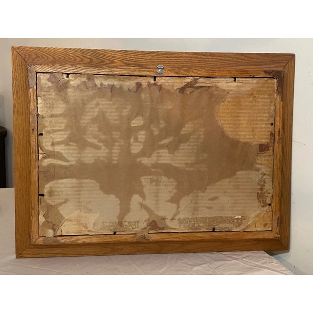 Antique Howard Clinton Dickinson Abstract Expressionism Oil Painting Landscape For Sale - Image 12 of 12