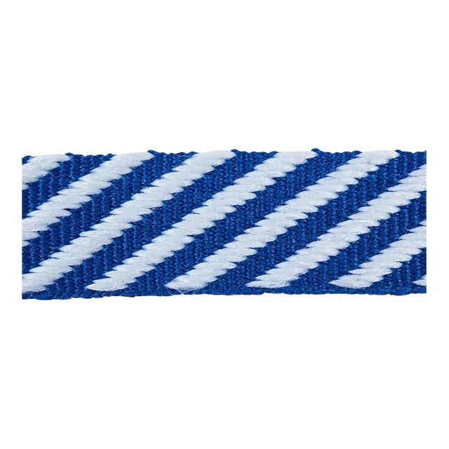 Sample - Schumacher Twill Tape in Navy For Sale
