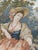 Vintage French Aubusson Style Jacquard Tapestry, 1970s For Sale - Image 10 of 18