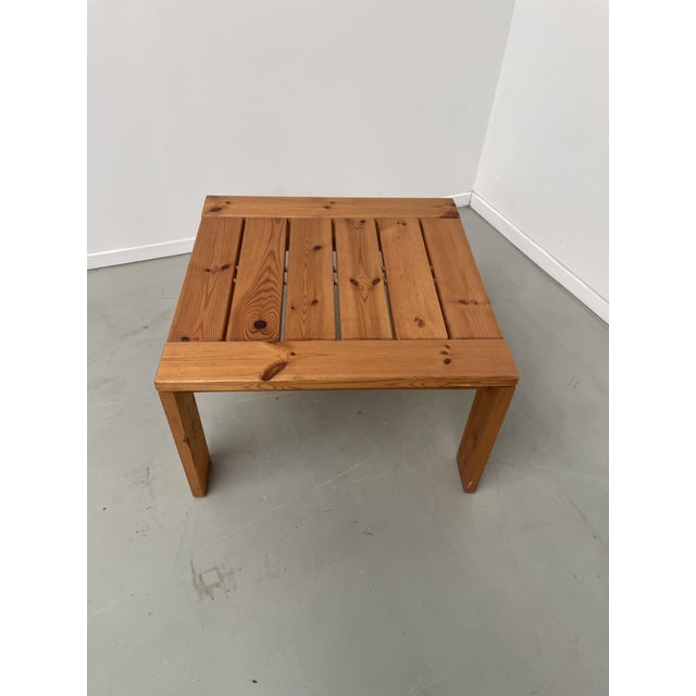 Pine Coffee Table from Maison Regain, 1970s For Sale - Image 11 of 18