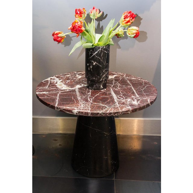 Contemporary Red Inside Out Vase by Karen Chekerdjian For Sale - Image 3 of 15