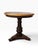 Late 20th Century Italianate Renaissance Revival Craquelure & Gilt Round Pedestal Center Table For Sale - Image 4 of 10