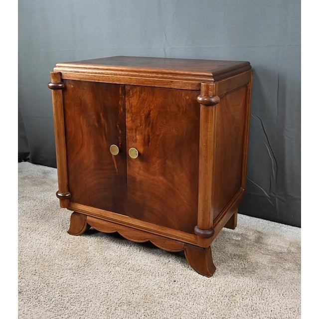 Small Art Deco Mahogany Living Room Cabinet, 1930 For Sale - Image 6 of 13