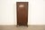 R. J. Horner Style Antique American Empire Carved Mahogany Glass Front Bookcase Cabinet, Circa 1890s For Sale - Image 10 of 11