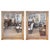 Glass Large Giltwood Wall Mirrors with Decorative Frames, 19th Century, Set of 2 For Sale - Image 7 of 7