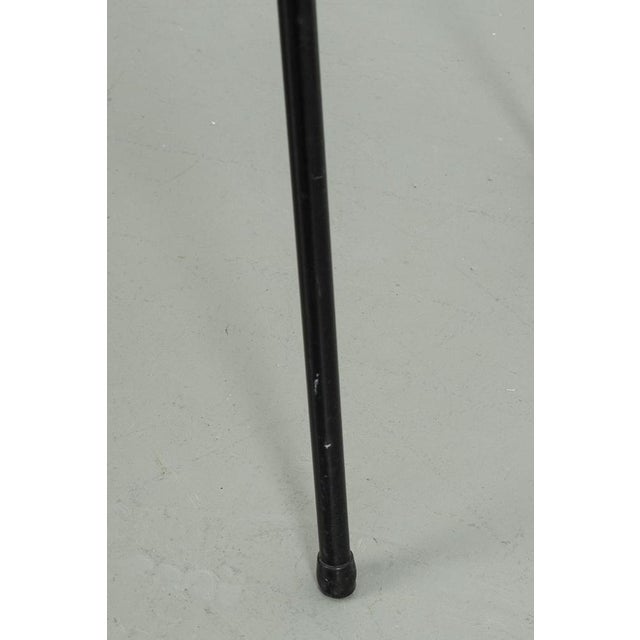 Wire Frame Stool with Ratan by Gian Franco Legler For Sale - Image 6 of 10