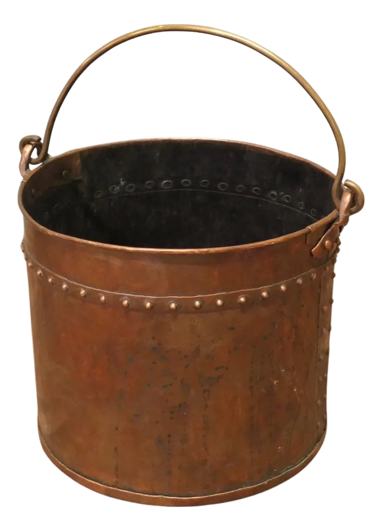 Antique Copper Coal Bucket, 1800s | Chairish
