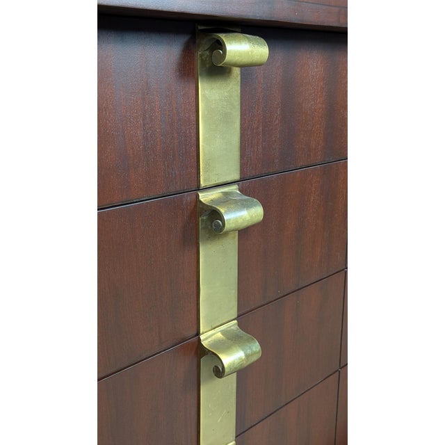 Vintage Art Deco Lowboy Chest of Drawers by Widdicomb, C1930s, Refinished For Sale - Image 16 of 18