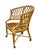 An exceptional set of four vintage McGuire rattan barrel chairs, showcasing the brand’s iconic craftsmanship, sculptural...