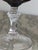 Art Deco French Crystal Red Cut-to-Clear Wine Water Goblet by Cristal d'Arques-Durand Set of 4 For Sale - Image 3 of 4
