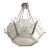 French Art Deco Pendant Chandelier by Noverdy For Sale