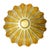 Ceiling Lamp with Pressed Glass For Sale - Image 3 of 7