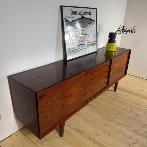Vintage Sideboard in Rosewood, 1960s For Sale - Image 6 of 14