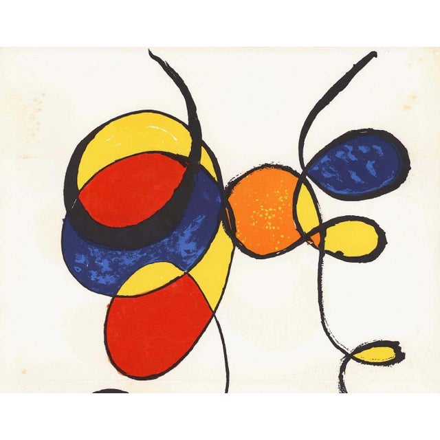 Alexander Calder 1970s Vintage Alexander Calder Lithograph For Sale - Image 4 of 4
