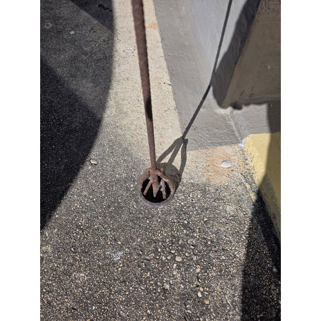 Black Vintage Branding Iron W or M For Sale - Image 8 of 8