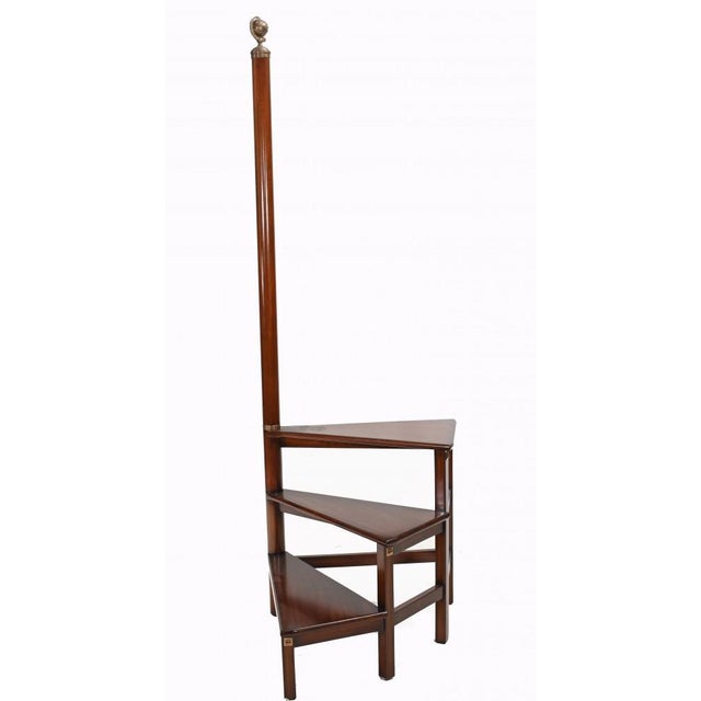 Regency Library Steps in Mahogany, Set of 2 For Sale - Image 4 of 9