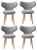 Bute/Storr WNG Chairs by Mazo Design, Set of 4 For Sale