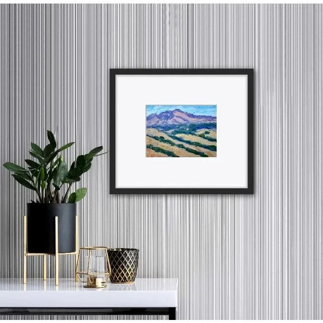 "Mt. Diablo" Contemporary Impressionist Style Landscape Oil Painting For Sale In Reno/Lake Tahoe - Image 6 of 12