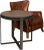 Not Yet Made - Made To Order Sarreid Round Veneered Side Table For Sale - Image 5 of 6