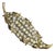 MCM Jewlery Marked Hollycraft High End Designed Art Neuvo Style Brooch For Sale