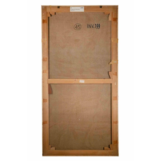 Modern Leo Guida, Abstract Composition, Mixed Media, 1970s For Sale - Image 3 of 4