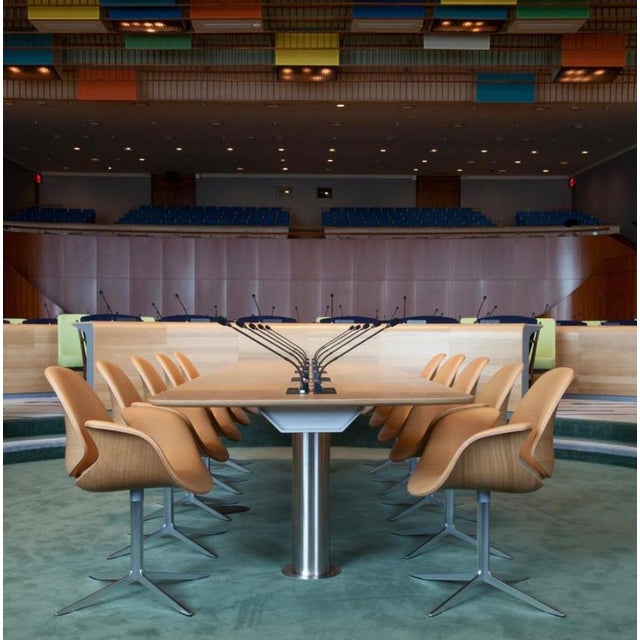 One Collection Council Chair in Walnut and Upholstery from Salto and Sigsgaard For Sale - Image 18 of 18