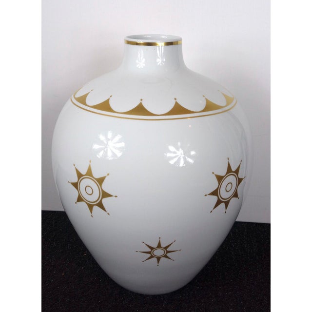Giant Lorenz Hutschenreuther Porcelain Vase, 1890s For Sale - Image 10 of 10