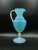 Murano Opaline Glass Jug For Sale - Image 9 of 13