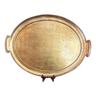 Vietri Florentine Tray With Handles For Sale