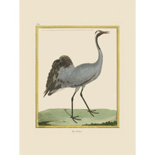 Crane by Martinet Blue and Pink Giclee Reproductions For Sale