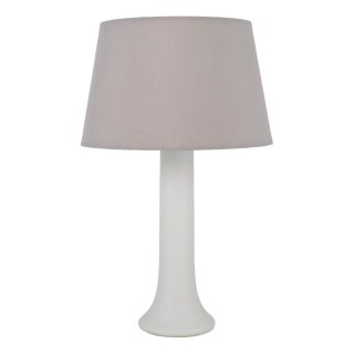 Vintage Glass Table Lamp by U. & O. Kristiansson for Luxus Vittsjö, Sweden, 1969 For Sale