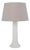 Vintage Glass Table Lamp by U. & O. Kristiansson for Luxus Vittsjö, Sweden, 1969 For Sale