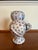 1980s Vietri Italian Hand-Painted Owl Bedside Water Pitcher and Tumbler For Sale - Image 5 of 12