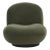 Stevie Velvet Accent Chair - Olive Green/Black For Sale