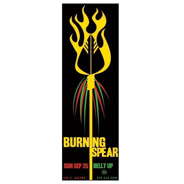 Date: 2005 Size: 6.5 x 19 inches Artist: Scrojo About Belly Up: "Belly Up Aspen is a concert hall and live music venue...