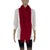 French Yves Saint Laurent Red Solid 100% Wool Scarf For Sale - Image 3 of 9
