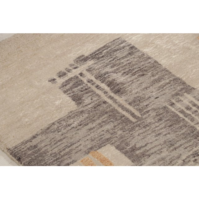 Modern Rug & Kilim’s Abstract Rug in an All Over Geometric Pattern For Sale - Image 3 of 8