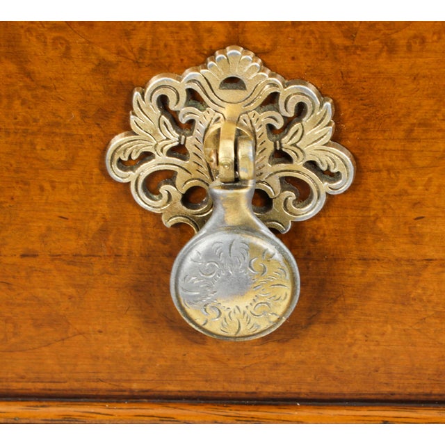 20th Century Burr Walnut Cocktail Cabinet For Sale - Image 10 of 18
