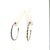 Authentic John Hardy Estate "Jai" Hoop Earrings 1.75" Silver JH105 TRUSTED SELLER SINCE 2002 PLEASE SEE OUR HUNDREDS OF...
