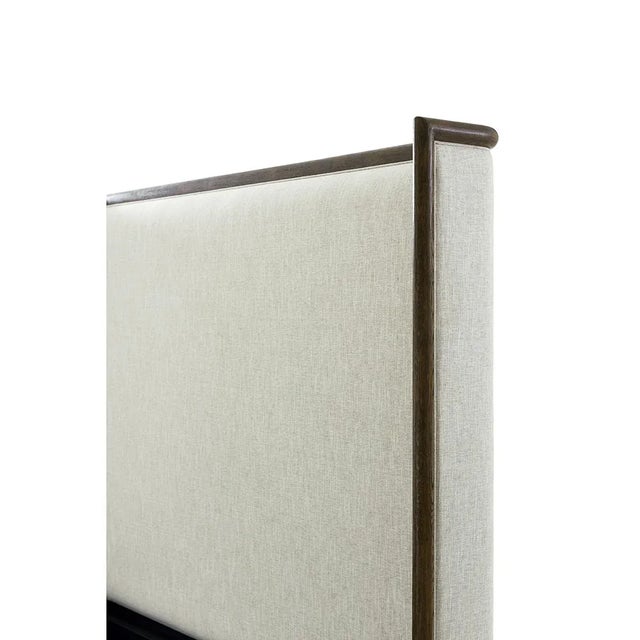 Modern Upholstered Bed - Cali King For Sale - Image 4 of 6