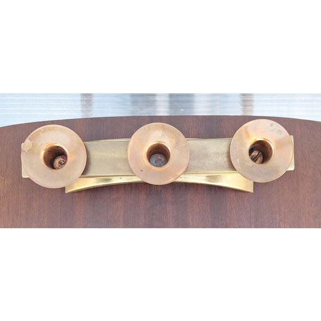 Mid-Century Modern Mid-Century Candlesticks in Brass and Copper, 1950s For Sale - Image 3 of 6