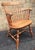 English Mid-Century Nichols and Stone Maple Comb Back Maple Windsor Armchair For Sale - Image 3 of 8